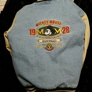 Vintage Style Mickey Mouse Denim Jacket kids